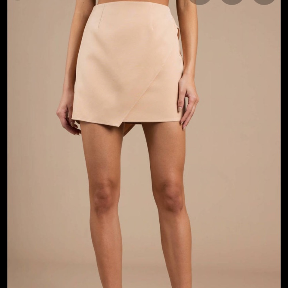 Tobi Mini Wrap Skirt